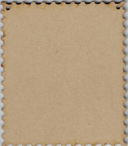 Stamp ornament /wood